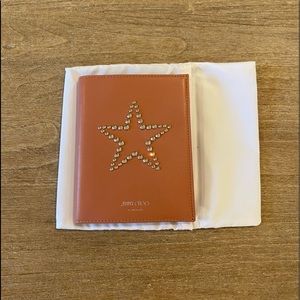 Pink Jimmy Choo Passport Holder